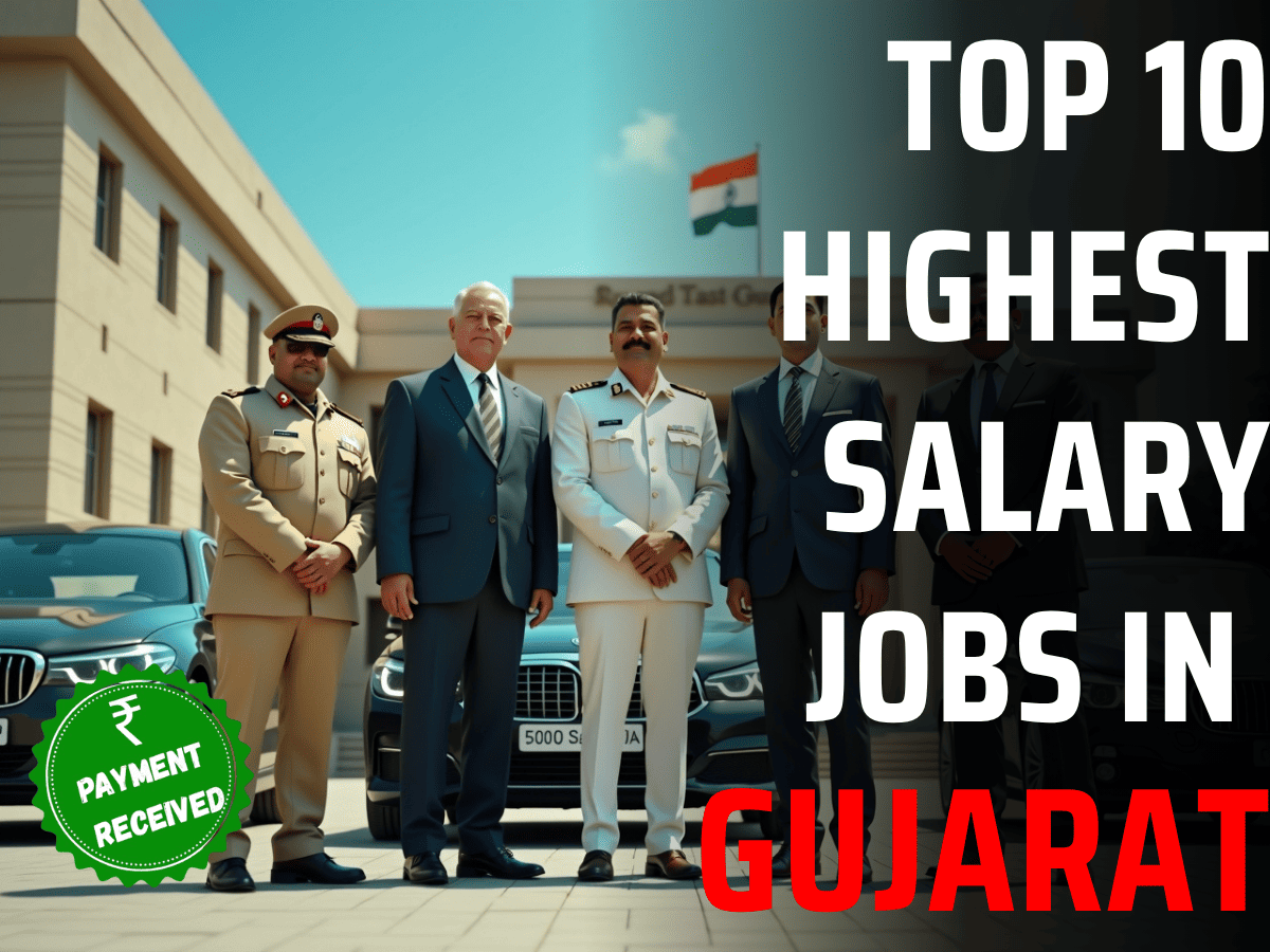 Highest Salary Jobs in Gujarat