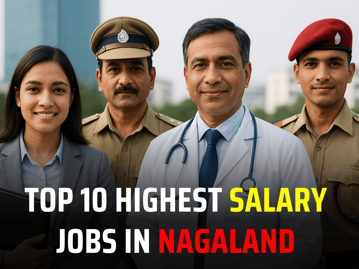 Highest Salary Jobs in Nagaland