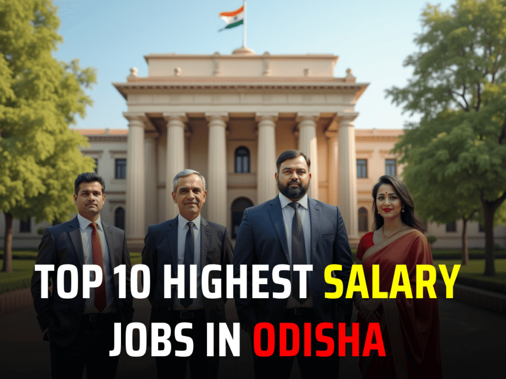 Highest Salary Jobs in Odisha