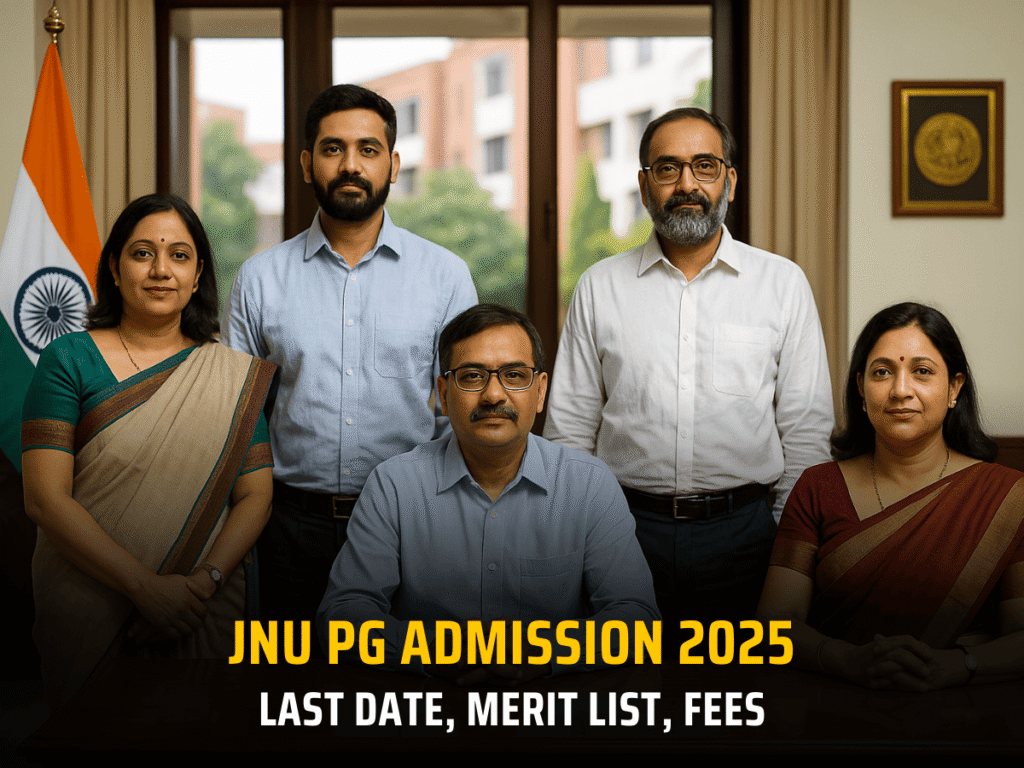 JNU PG Admission 2025
