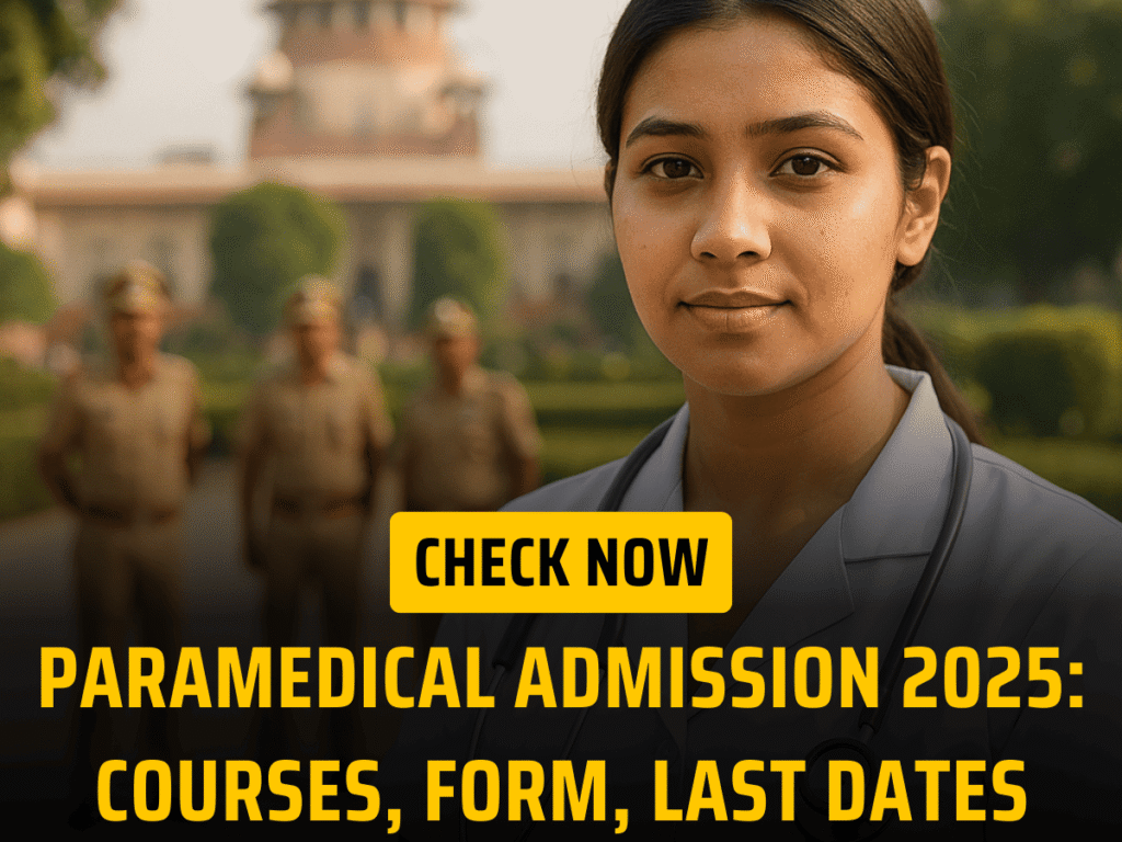 Paramedical Admission 2025