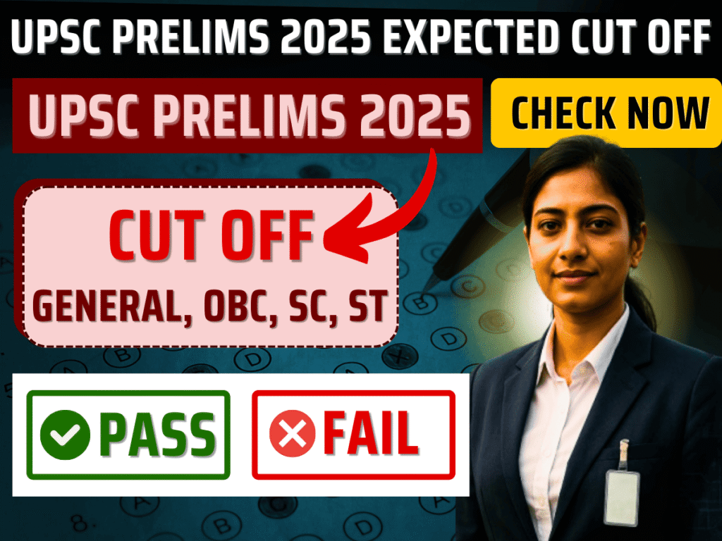 UPSC Prelims 2025 Expected Cut Off