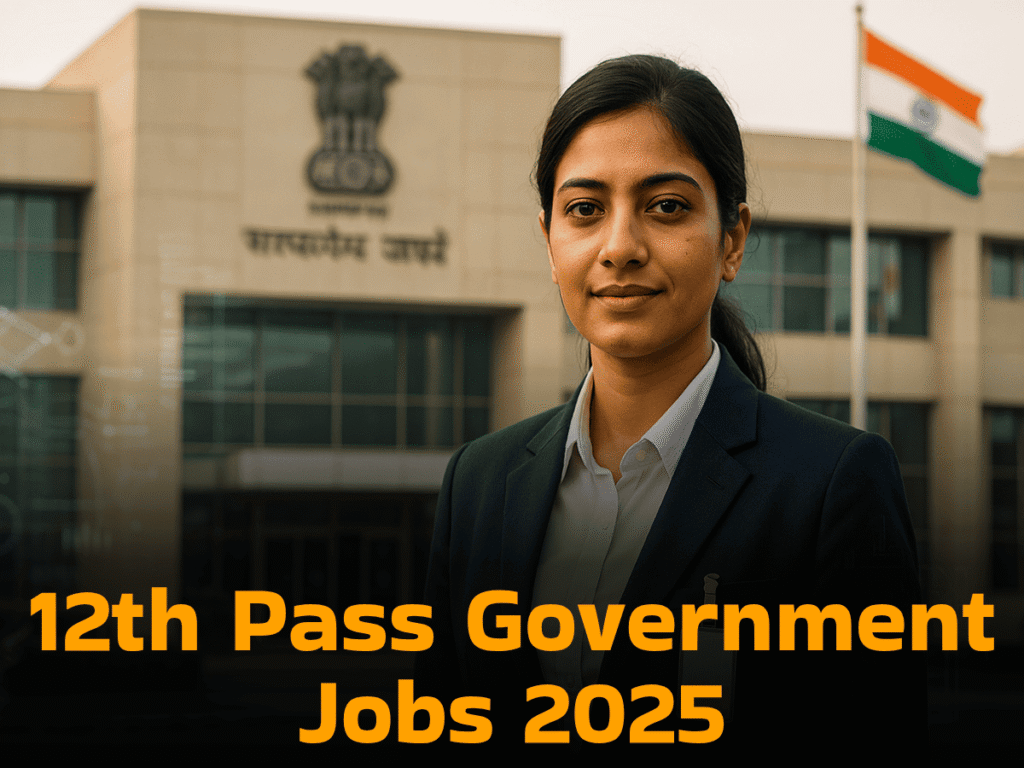 12th Pass Government Jobs 2025