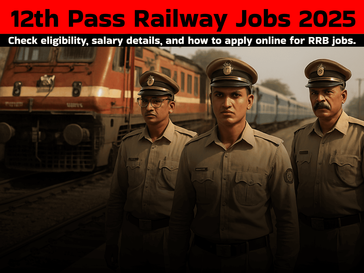 12th Pass Railway Jobs 2025
