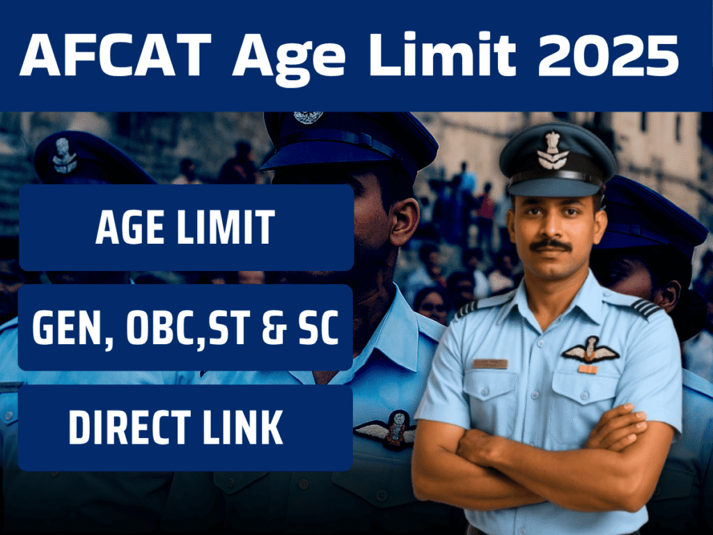 AFCAT Age Limit 2025
