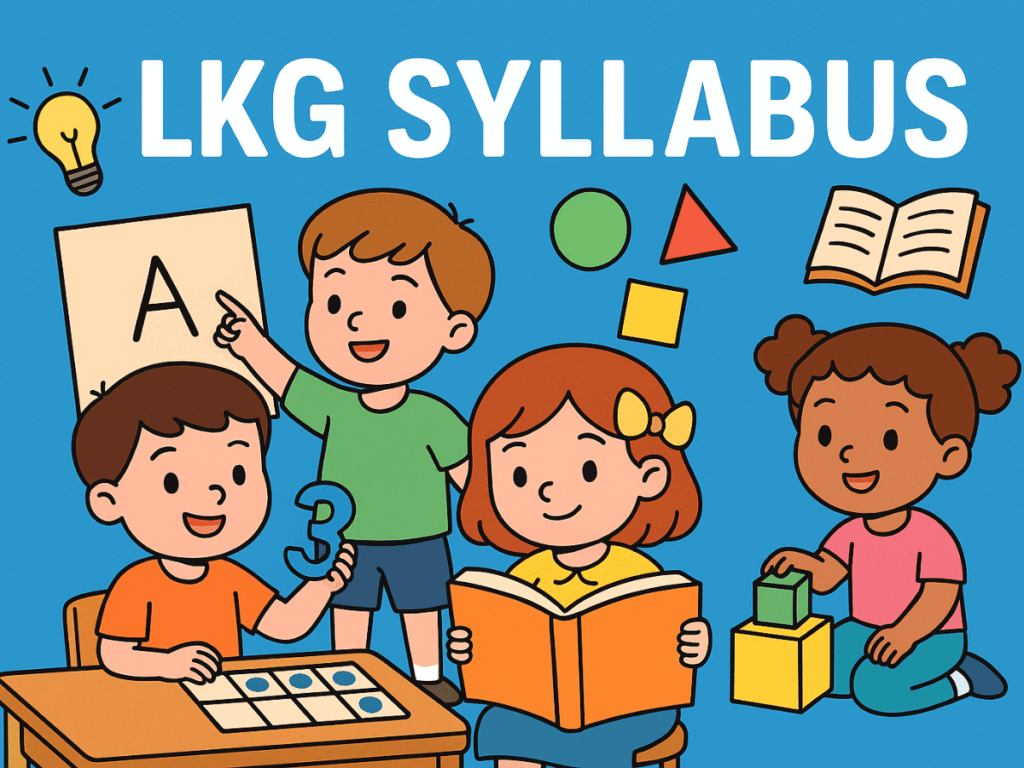 LKG Syllabus CBSE 2025-26
