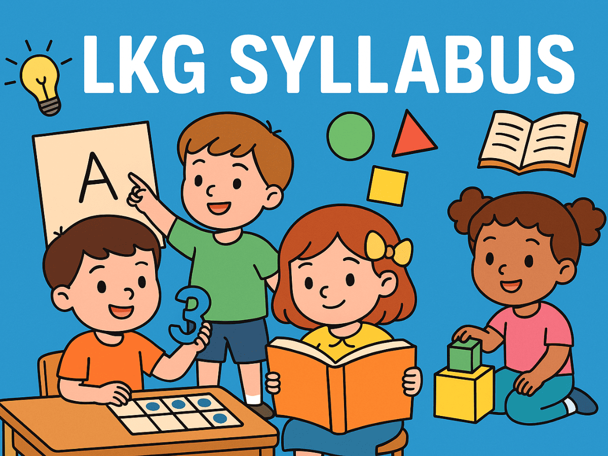 LKG Syllabus CBSE 2025-26